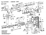 Bosch 0 603 148 903 Csb 850-2 Ret Percussion Drill 220 V / Eu Spare Parts